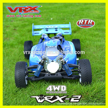 1/8 escala nitro powered buggy com motor de GO.28 para venda com vela de ignição